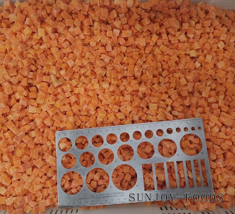 速冻胡萝卜丁